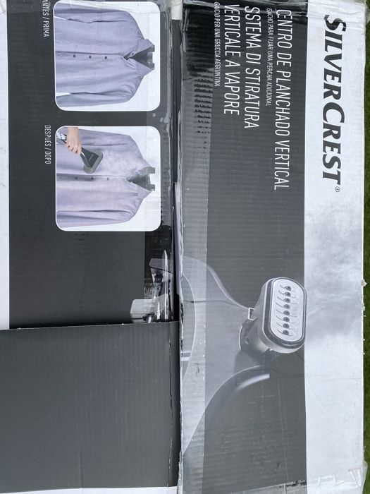 Ferro vertical silvercrest- usado uma vez