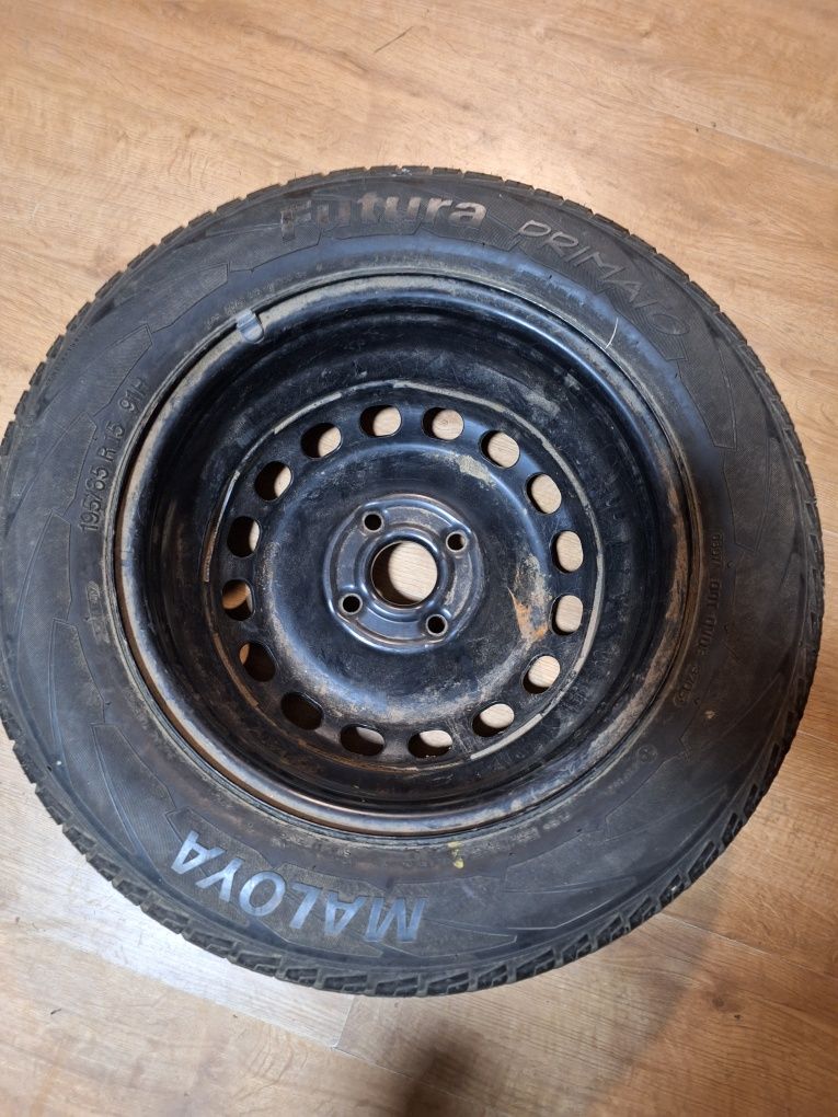 Koło zapasowe stalowe 15 cali 4x108 audi 80 B3, B4