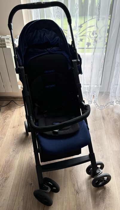 Wózek niebieski spacerówka Recaro Easylife Elite 2 składany