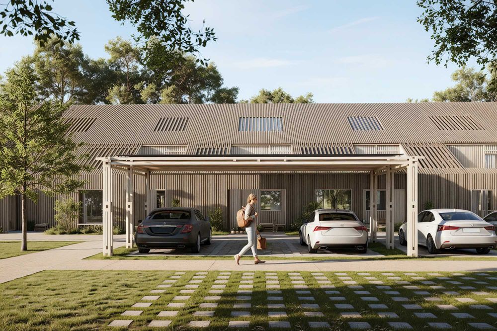 Carports solares de design para residências ou empresas