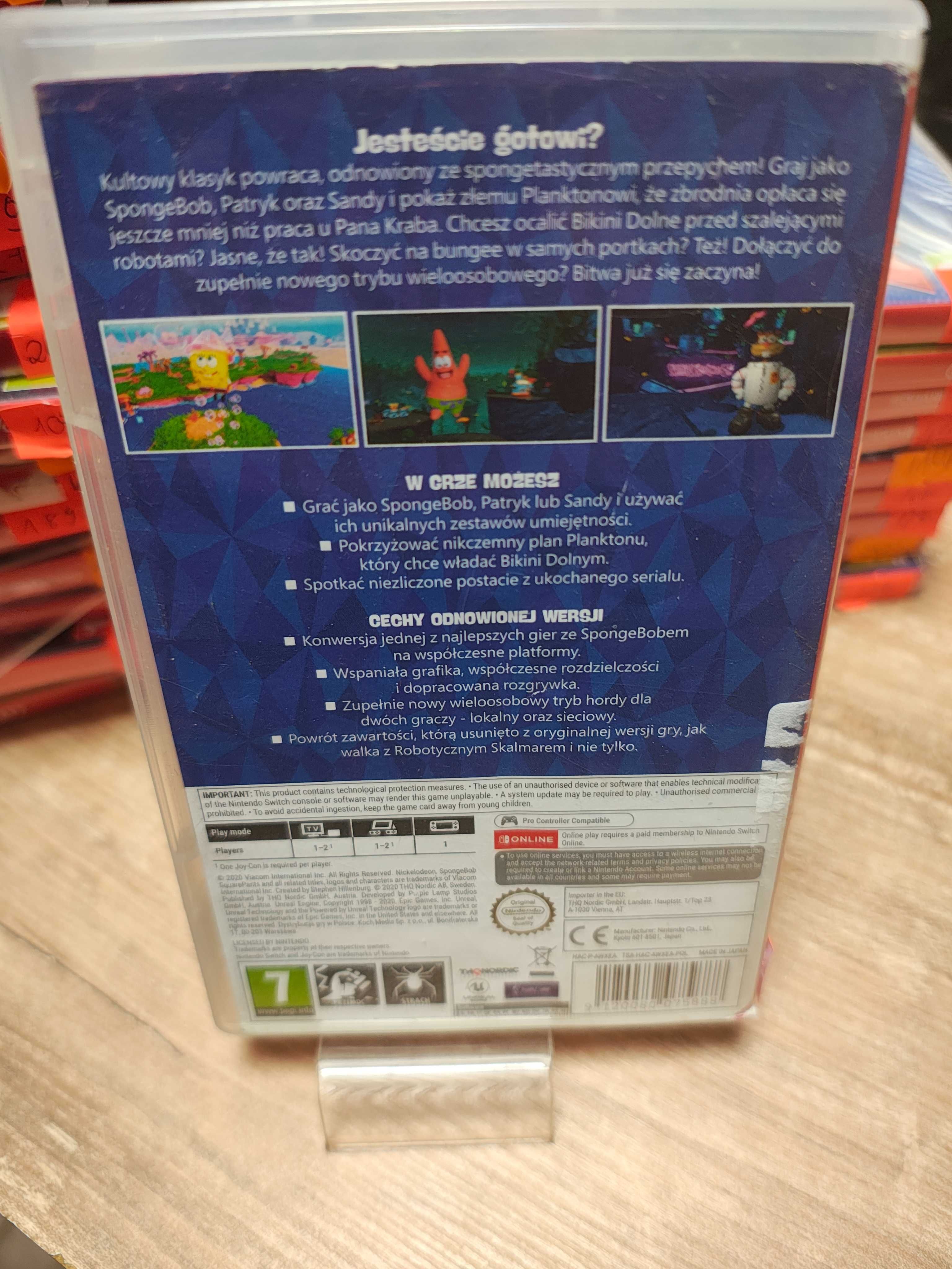 SpongeBob SquarePants: Battle for Bikini Bottom - Rehydrated Switch
