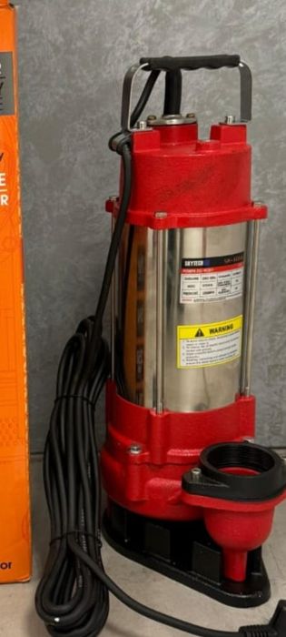 Pompa do szamba wody dużej wydajności 18kg. Najmocniejsza 4200w szambi