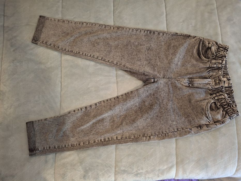 Calças de ganga cinzentas