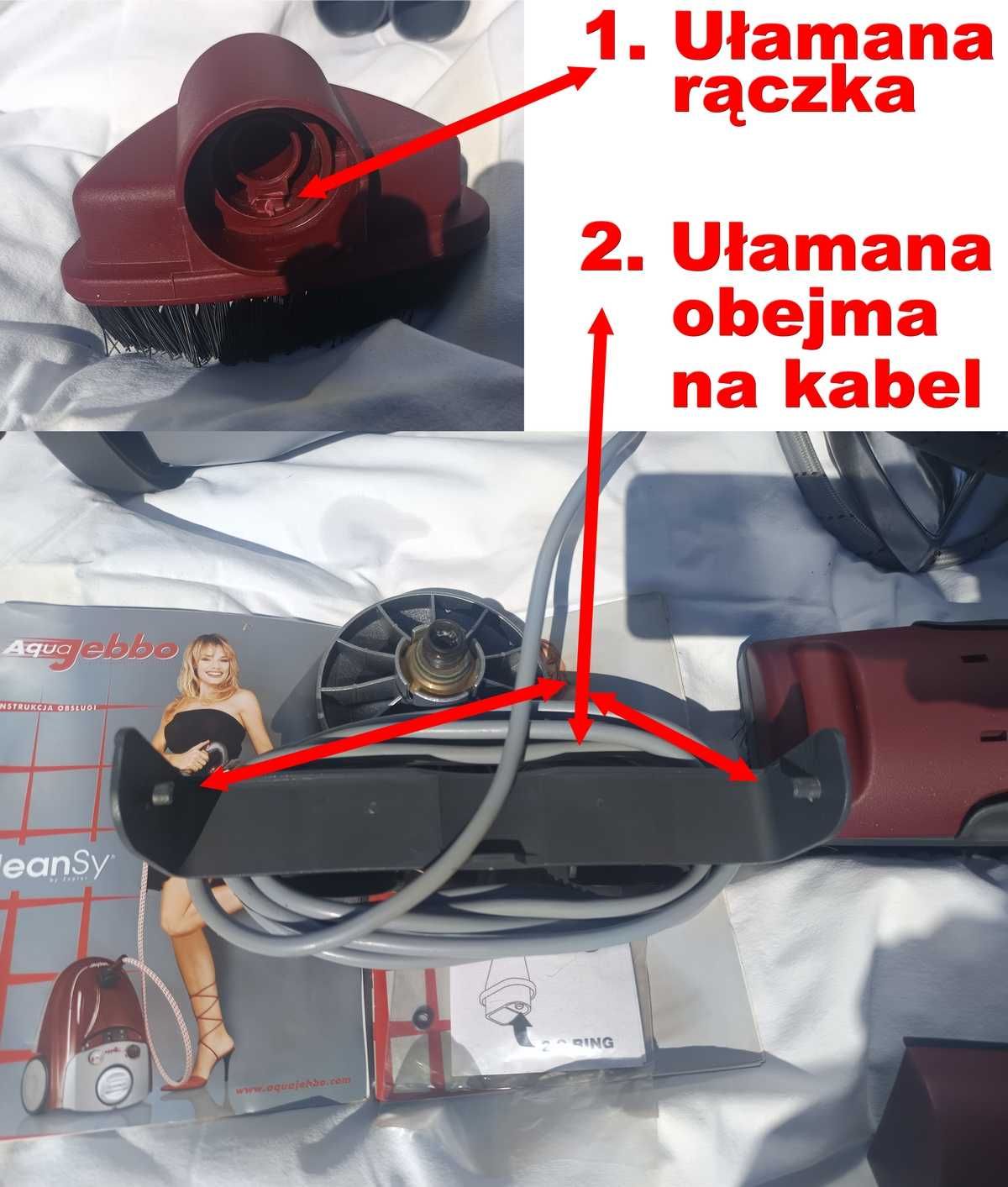Zepter Aqua Jebbo - Urządzenie czyszczące myjka parowa!