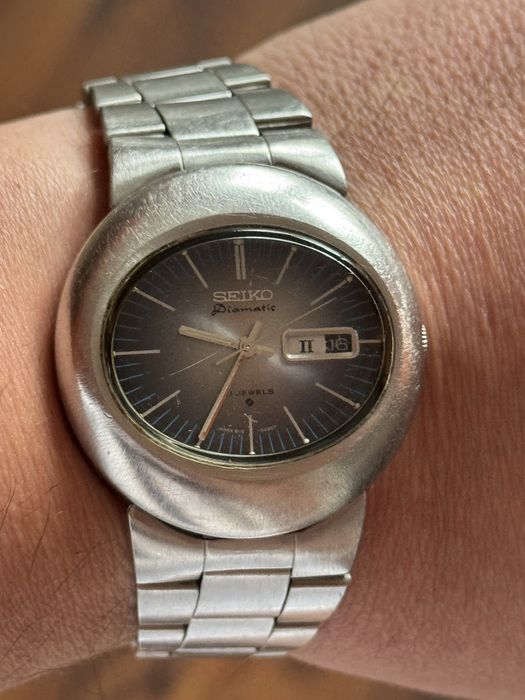 Zegarek Seiko Diamatic  21 jewels Automatic, duży średnica 42mm