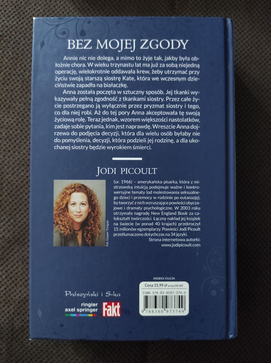 Jodi Picoult - Bez mojej zgody