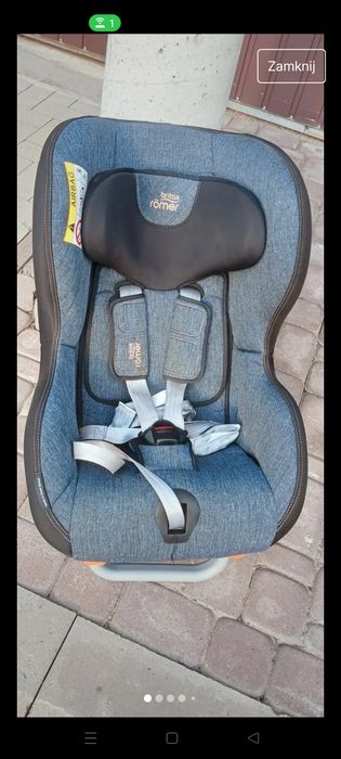 Fotelik samochodowy RWF 9-25 britax romer max-way plus.