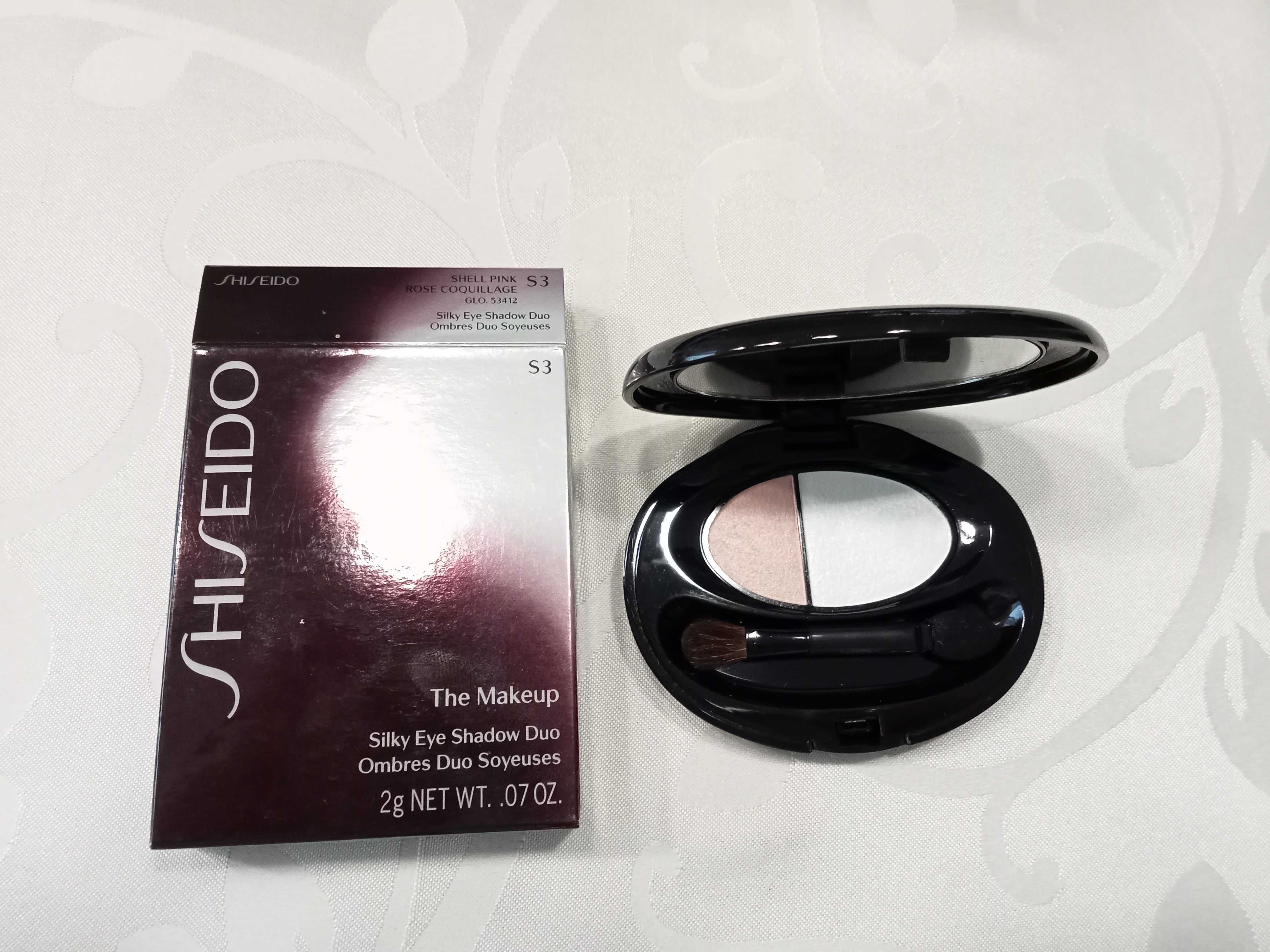 Shiseido jedwabiste cienie Duo nr S 3