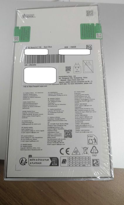 OPPO Reno14 F 5G 8 GB 256 GB