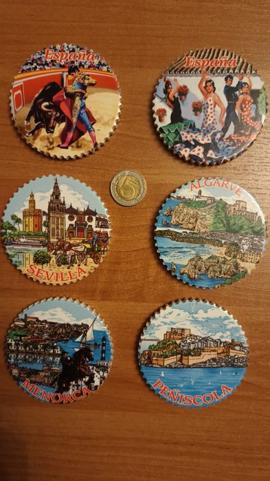 Magnesy na lodówkę z krajów europy i świata