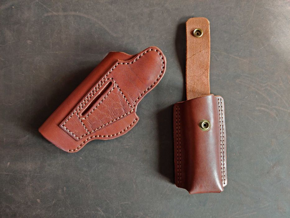 Шкіряна кобура ПМ, кобура для CZ 82, кобура для пістолету