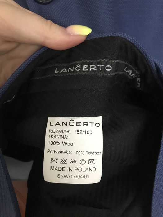 Garnitur męski Lancerto