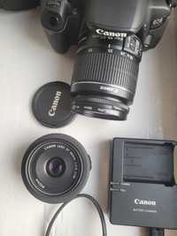 Фотоапарат Canon Eos 650D, об'єктив Canon EF 40 mm