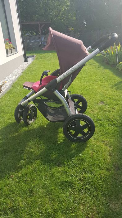 Wózek maxi cosi mura 3 trójkołowy  gondola + spacerówka + fotelik