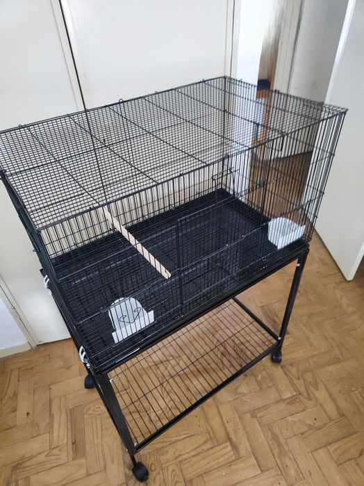 Gaiola 76x46×45cm com estante