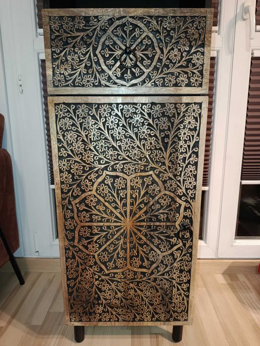 Szafka lite drewno mango, styl indyjski, szafka łazienkowa, salonowa