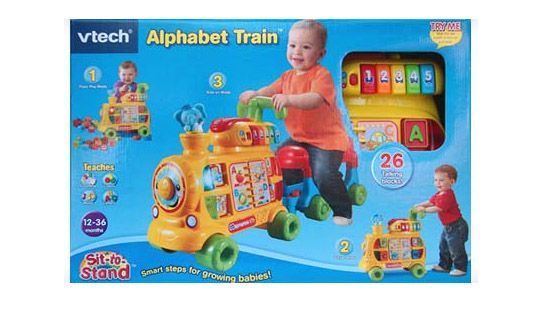 Vtech Alphabet Train Музыкальный поезд Новый.Каталка ходунки с алфавит