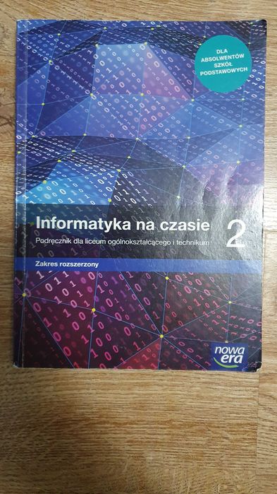 Informatyka na czasie 2, zakres rozszerzony