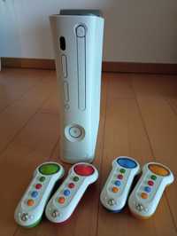 Xbox 360, com jogos e accessorios