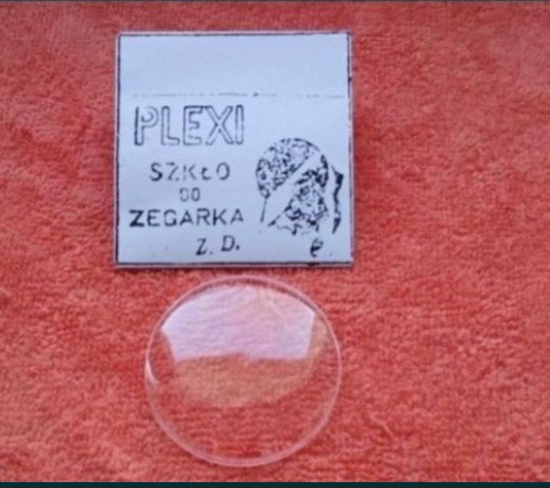 Szkiełko plexi do zegarka naręcznego - NOWE