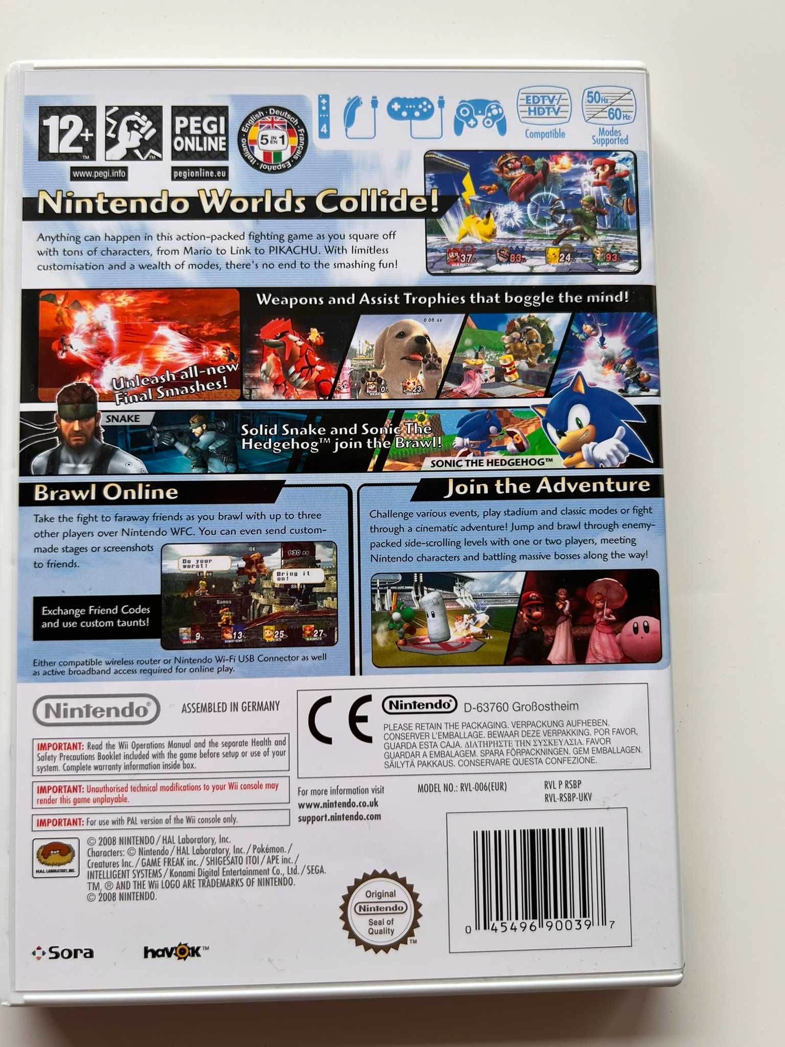 Super Smash Bros. Brawl Wii - 3xA