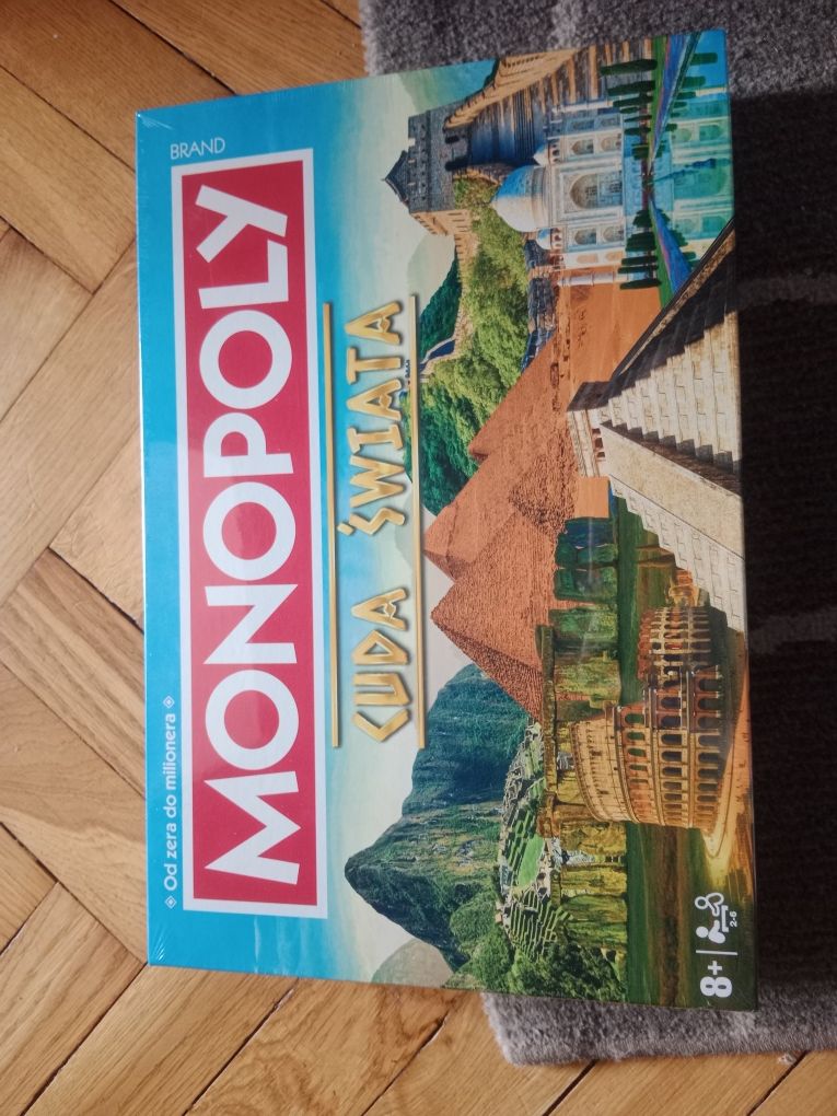 Gra planszowa monopoly cuda świata