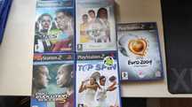 Gry sportowe PES 2008, 2004, TOP Spin playStation 2
