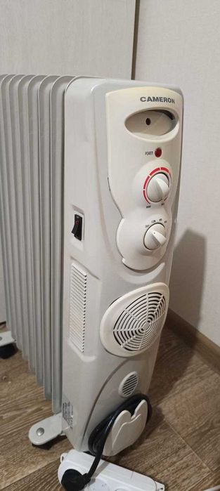 Продам обігрівач Cameron 2000W на 9 секцій з тепловентилятором