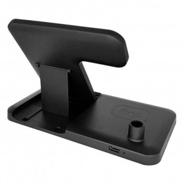 Беспроводное зарядное устройство XO WX033 15W 4 in 1 Black
