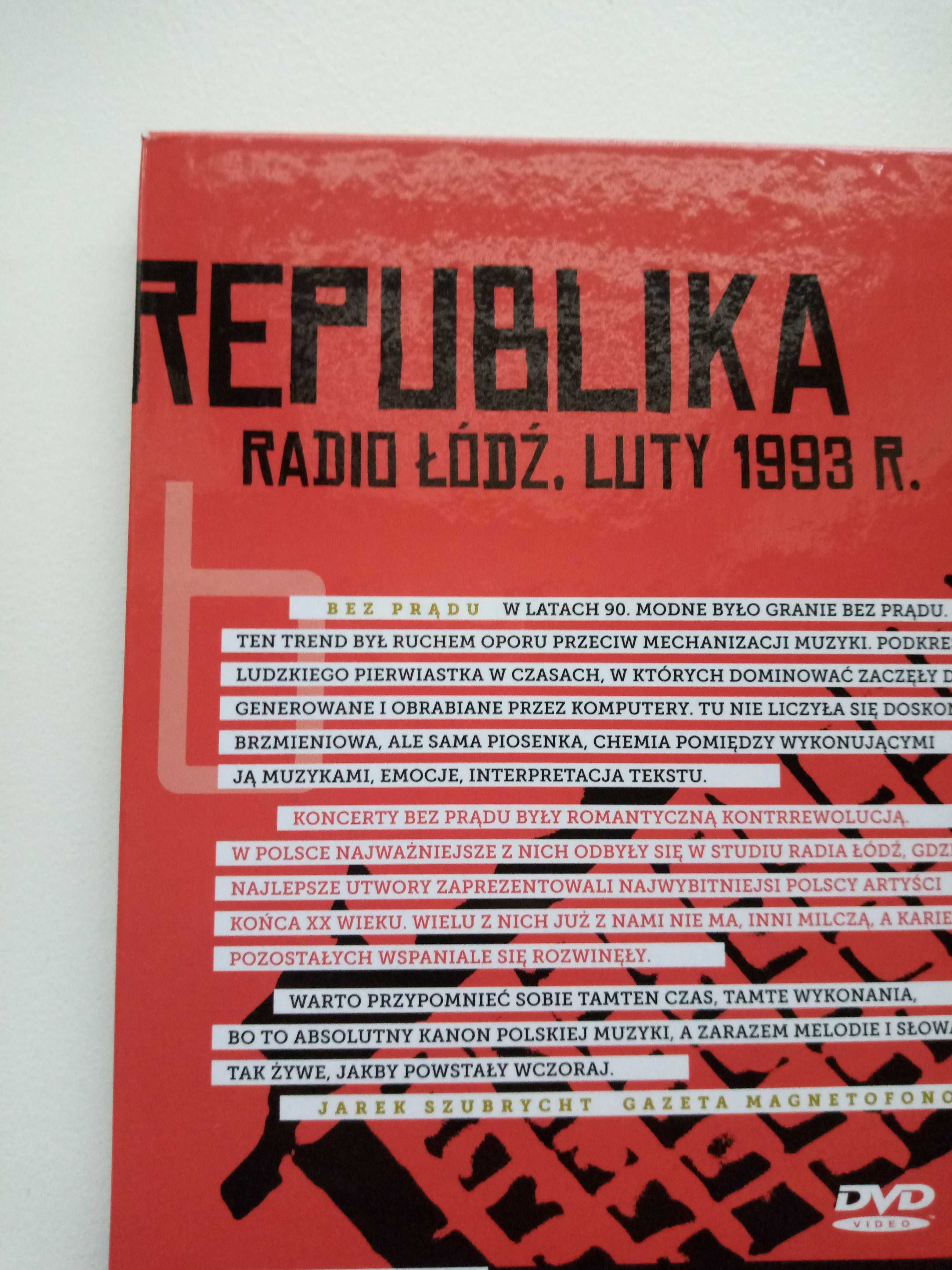 Płyta DVD  zespół Republika