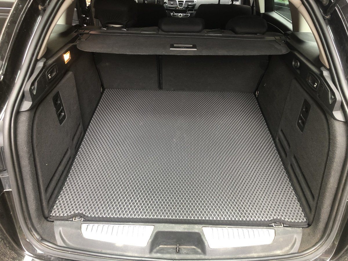 Renault Laguna 2007-2015 Коврик багажника (EVA, черный) SW