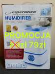 NOWY nawilżacz powietrza Humidifier Hydro SPA Esperanza