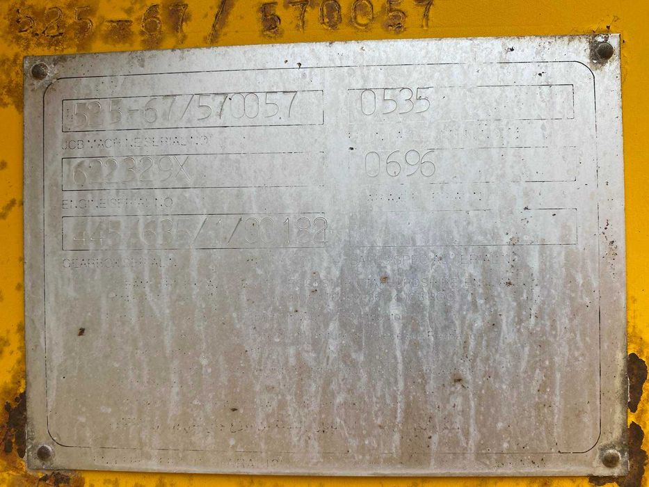 Телескопічний навантажувач JCB 525-67  2500kg 7m як Manitou Свіжий!