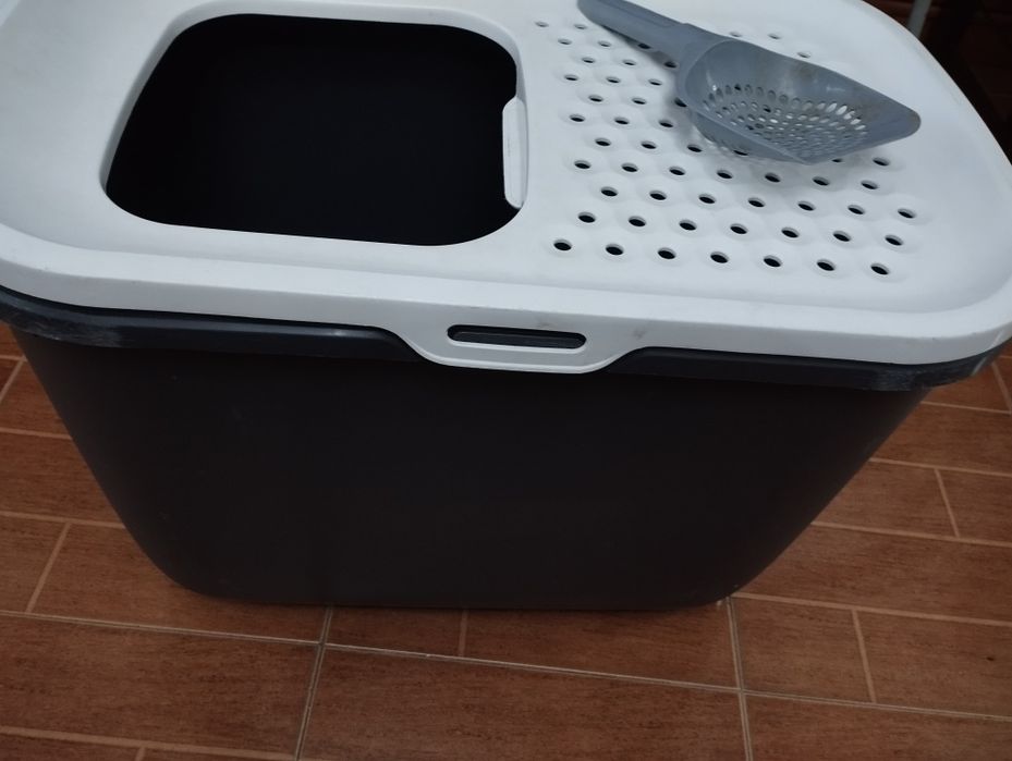 Caixa para areia para gatos