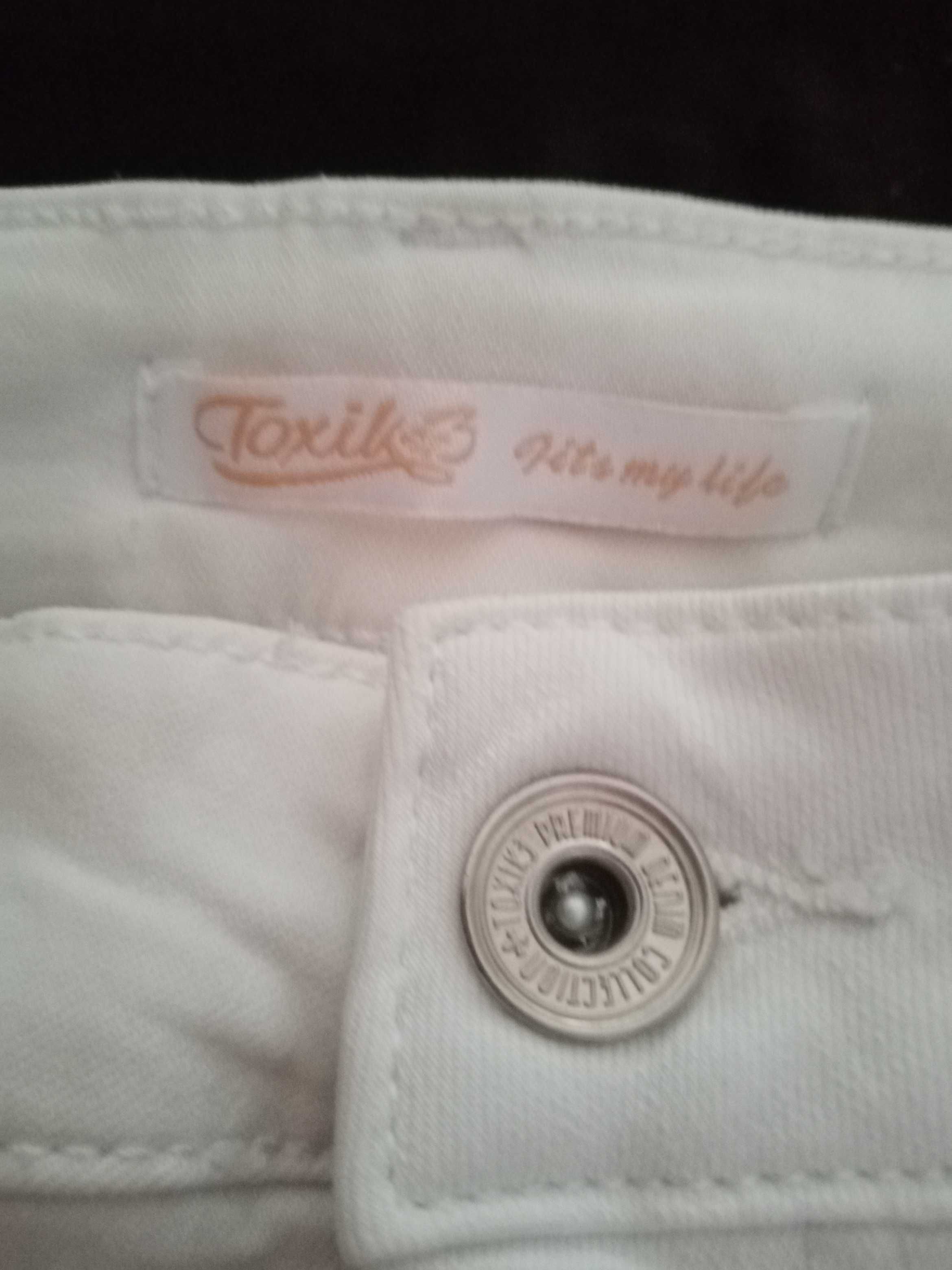 Spodnie damskie Toxik3 M/38 białe