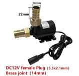 Насос 12V Циркуляційний для води, пивного сусла, вина, помпа 24V