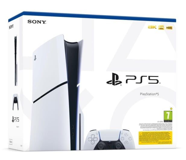 PlayStation 5 Slim 1 TB (z napędem) - Stan bardzo dobry - Pełny zestaw