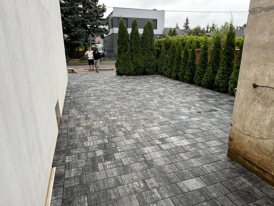 Układanie kostki brukowej 70zl m2 , ploty, odwodnienia, orgrody