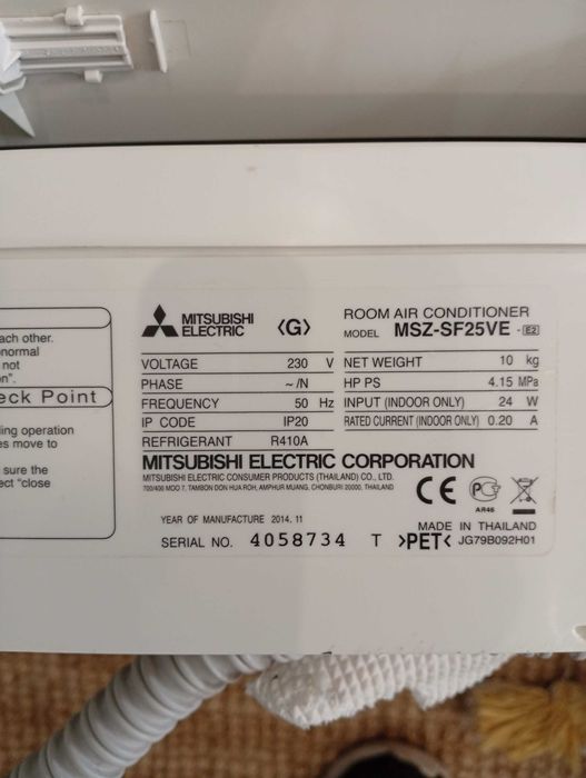 Ar condicionado Mitsubishi