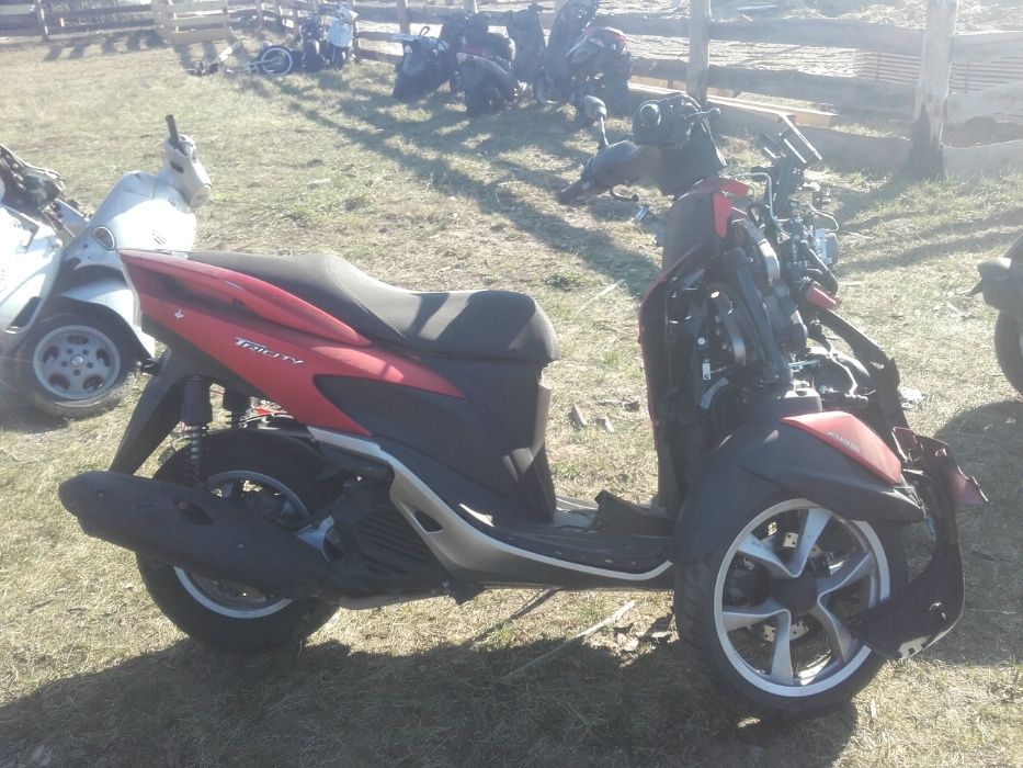 yamaha tricity 125 silnik lagi koło felga tarcza owiewka wtrysk części