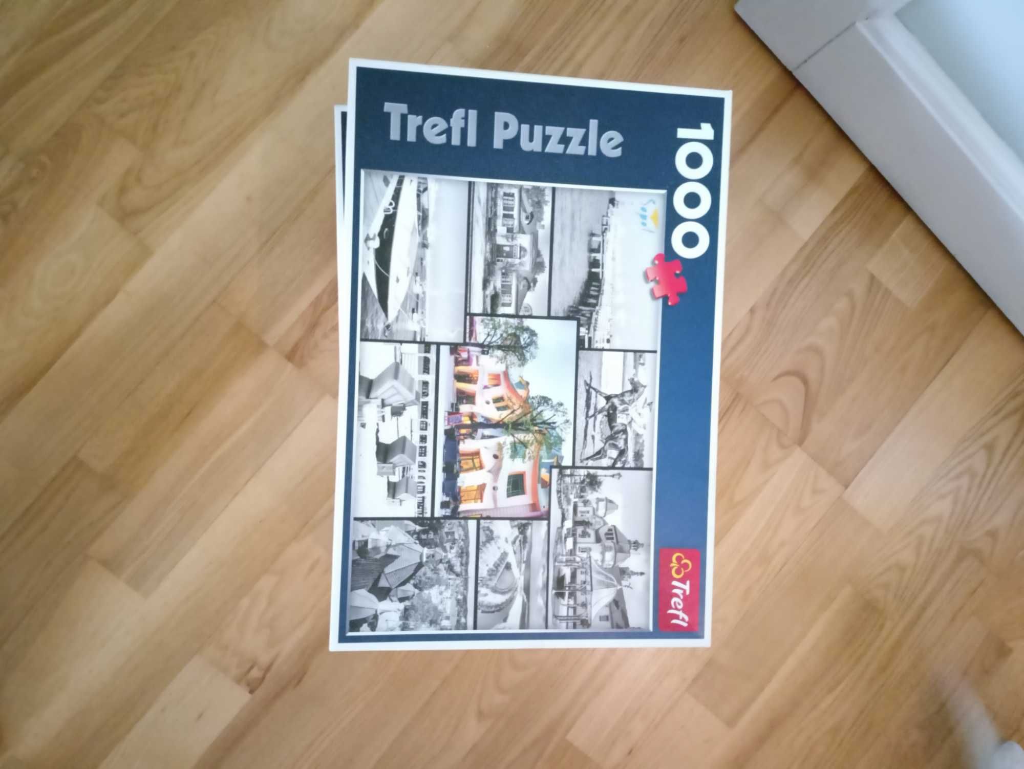 Sprzedam kompletne puzzle trefl