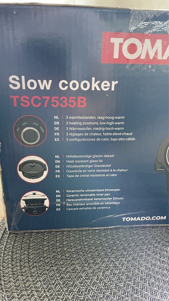 Мультиварка Tomado Slow cooker TSC7535B