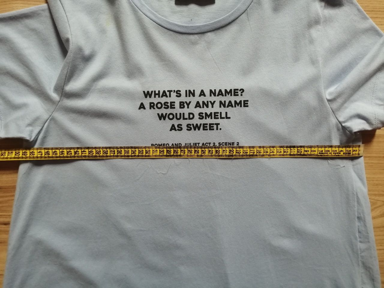 NOWA Zara koszulka t-shirt z łączonych tkanin Romeo i Julia rozmiar S