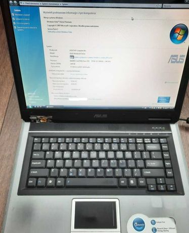 Laptop Asus F3S F3SC-AS266E 15,4 " Intel Core 2 Duo 3 GB