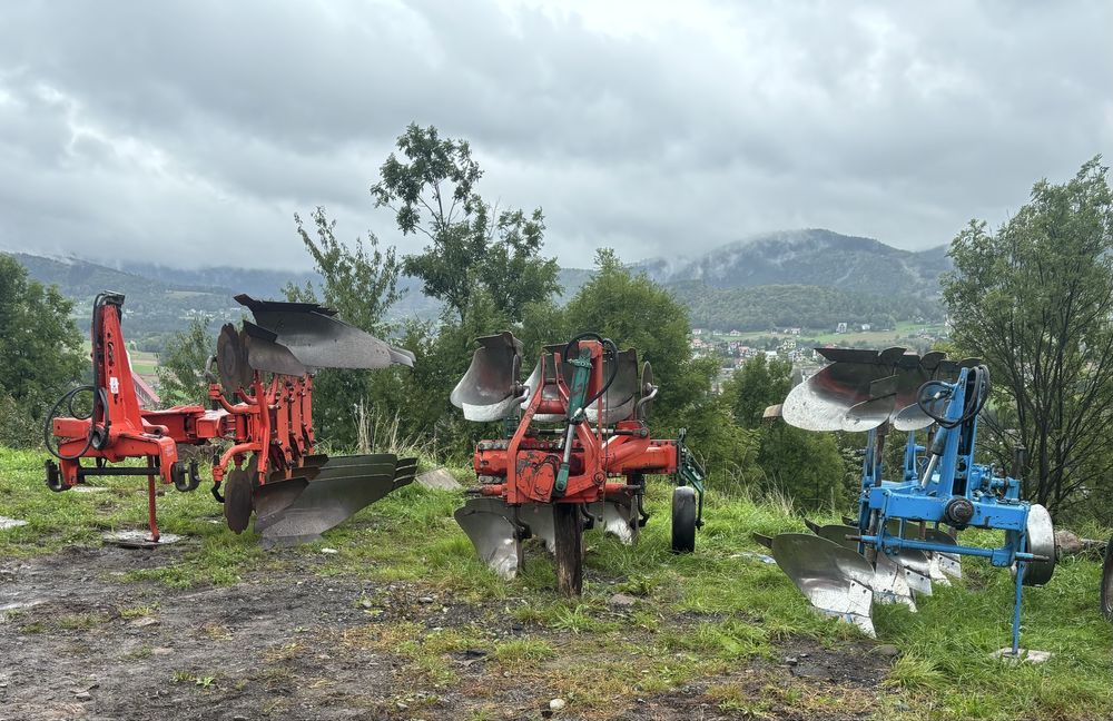 Pług 3 skiby obrót pottinger kvenerland lemken kuhn