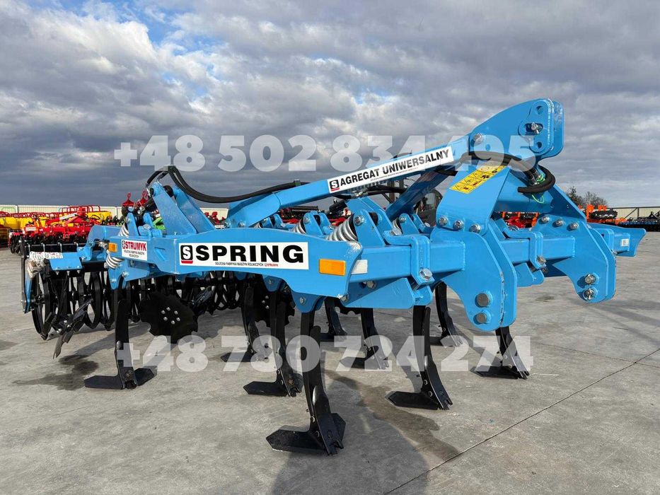 Agregat podorywkowo orkowy/bezorkowy 2m/2,4m/3m SPRING/gruber/brona