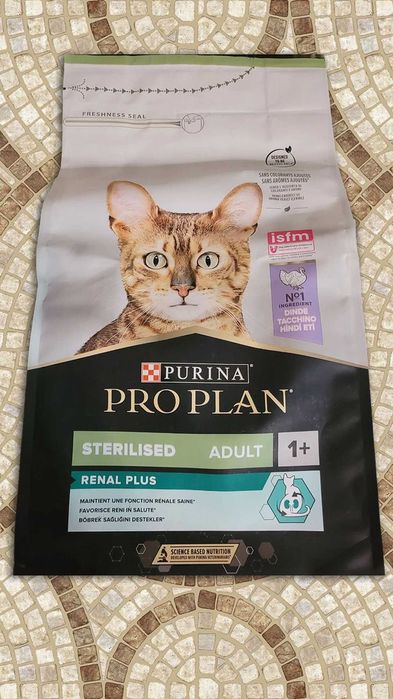 Purina Pro Plan Cat Adult Sterilised Renal Plus Turkey з індичкою 3кг