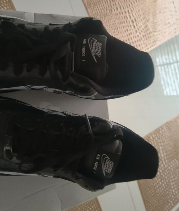 Nike Air force 1 black skeleton