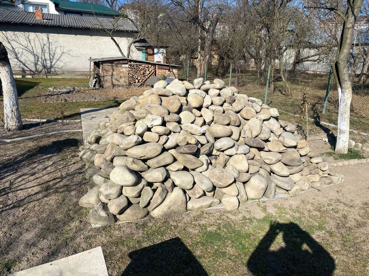 Каміння річкове, будівельне