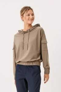 Bluza damska z kapturem khaki XS/S/M